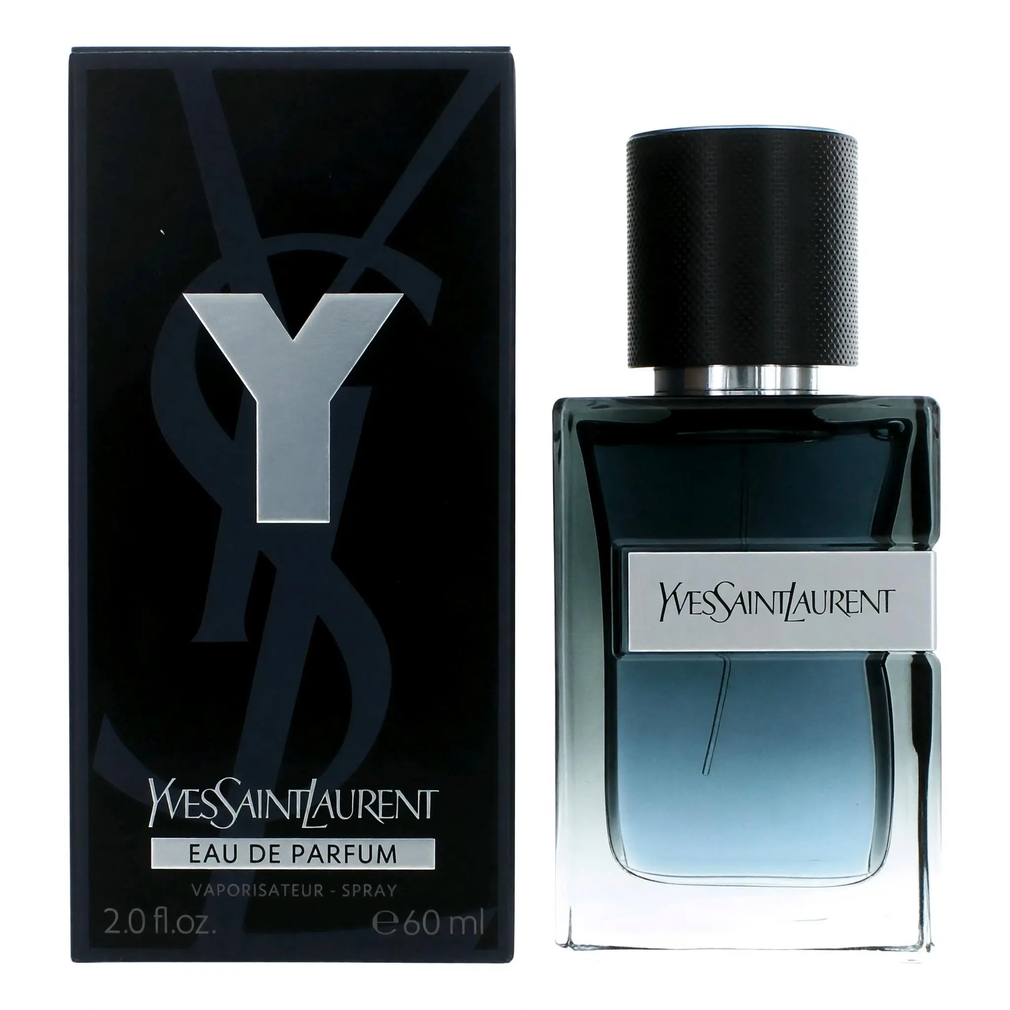 Yves Saint Laurent Y Eau de Parfum Spray for Men, Lasting Aromatic Fragrance, 2.0 fl oz / 60 ml, Single Item