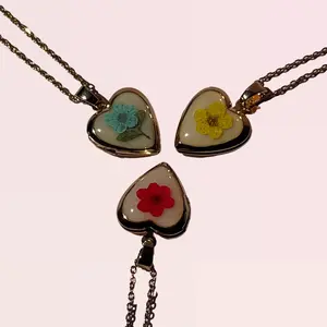 Mimi's Gold Heart Lockets