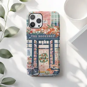 Cozy Bookstore Phone Case: Vintage Book Lover Reader Gift,phone Case Suitable for Iphone 11/12/13/14/15/16/17 Pro Promax Plus Air