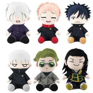JJK Plush Toys Anime Figure Gojo And Geto Suguru Stuffed  Plushies Dolls Gojo Satoru Plush Toys Pillow Gifts children toys 22CM