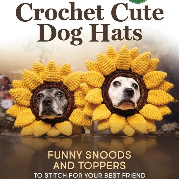 Sookie and Ivy Crochet Cute Dog Hats
