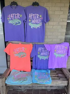 Later Gator, After While Crocodile tee