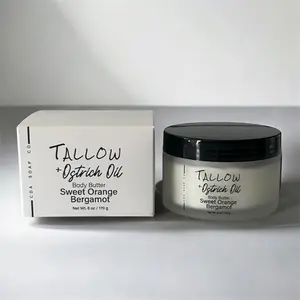 Sweet Orange Bergamot Tallow & Ostrich Oil Body Butter