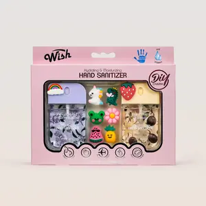 【HOT】Wish Daily Essential Pocket Sanitizer Spray Gift Box - NonSticky Quick Dry Mist for Hand Care