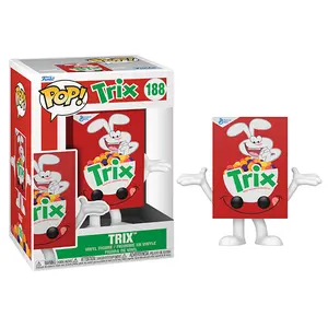 Funko Pop! Trix Cereal Box, Foodies 188 Vinyl Figure in PopShield Protector
