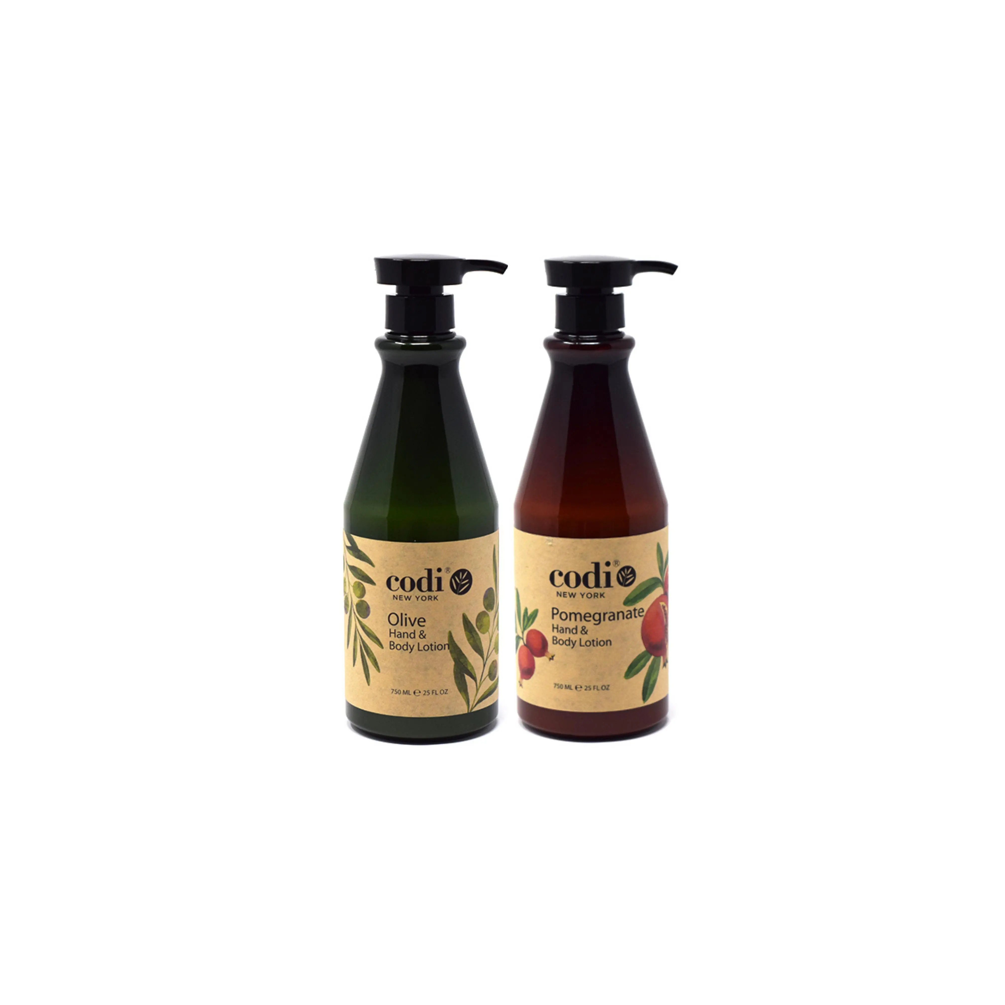 Codi Olive & Pomegranate Hand & Body Lotion, 750ml - Natural Moisturizing Nourishing Daily Unisex Moisturizer for All Skin Types, Non-Greasy, Gentle, Contains Neither Harsh Chemicals, Bath & Body Care, Hydration