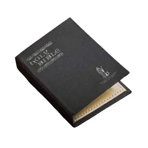Holy Bible Book Wallet, Keep Your Cards and Cash Safe and Stylishly Bookish, Book Lover's Favorite, Bookworm Gifts