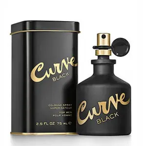 Curve Black Men Cologne 2.5 oz - Irresistible Youthful Fragrance with Woody, Spicy, and Aquatic Scents