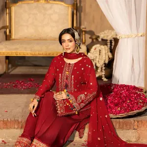 Karma Fancy 3pc Party Wear for Women - Formal Womenswear Set