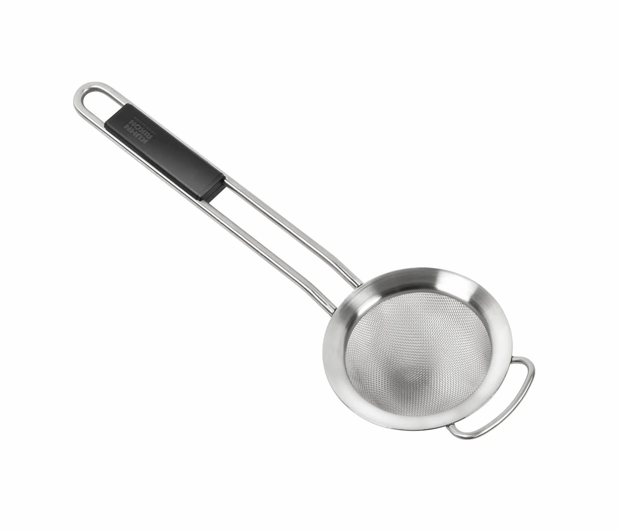 Kuhn Rikon Essential Fine Mesh Strainer, 3.15 Inch Stainless Steel Kitchen Sieve for Tea, Sauces, Grains & Fine Powders