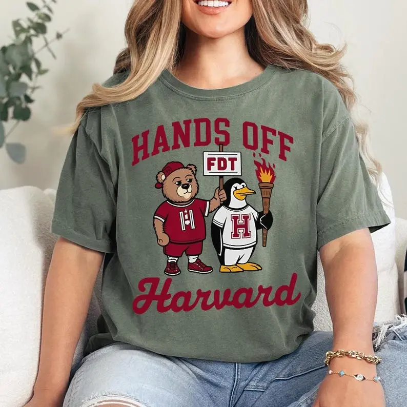 Hands Off Harvard Steve Kerr Harvard Protest Fdt Political  Anti T.rum.p Shirt Gift for family Casual Comfort