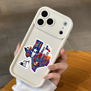 Texas Pride Map Case for iPhone 16 16e 15 17 Air 14 13 12 11 Pro Max Plus X XS Rugged Durable Shockproof Anti-Scratch Soft Silicone Cover