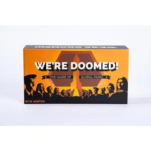 We're Doomed! | Apocalypse Survival Board Game | Cooperative Strategy for 4-10 Players | 15-Minute Race to Escape