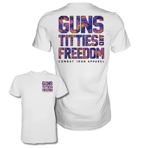 Guns, Titties And Freedom Men's T-Shirt