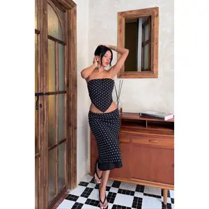 Chiffon Bandeau Top