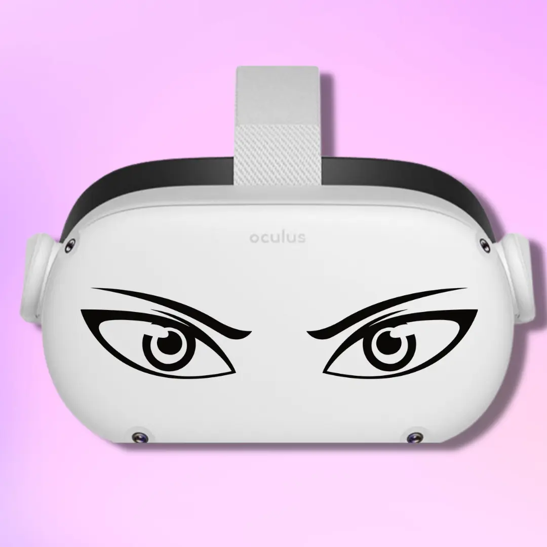 Meta Quest 2 Decal - Cool Eyes