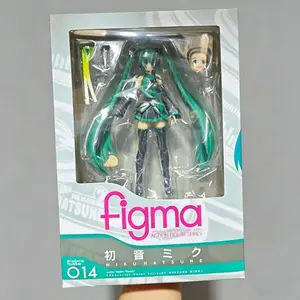 Hatsune Miku Anime Action Figures Movable Joints Contain The Props Desktop Decoration Collection PVC Model Toys Gifts