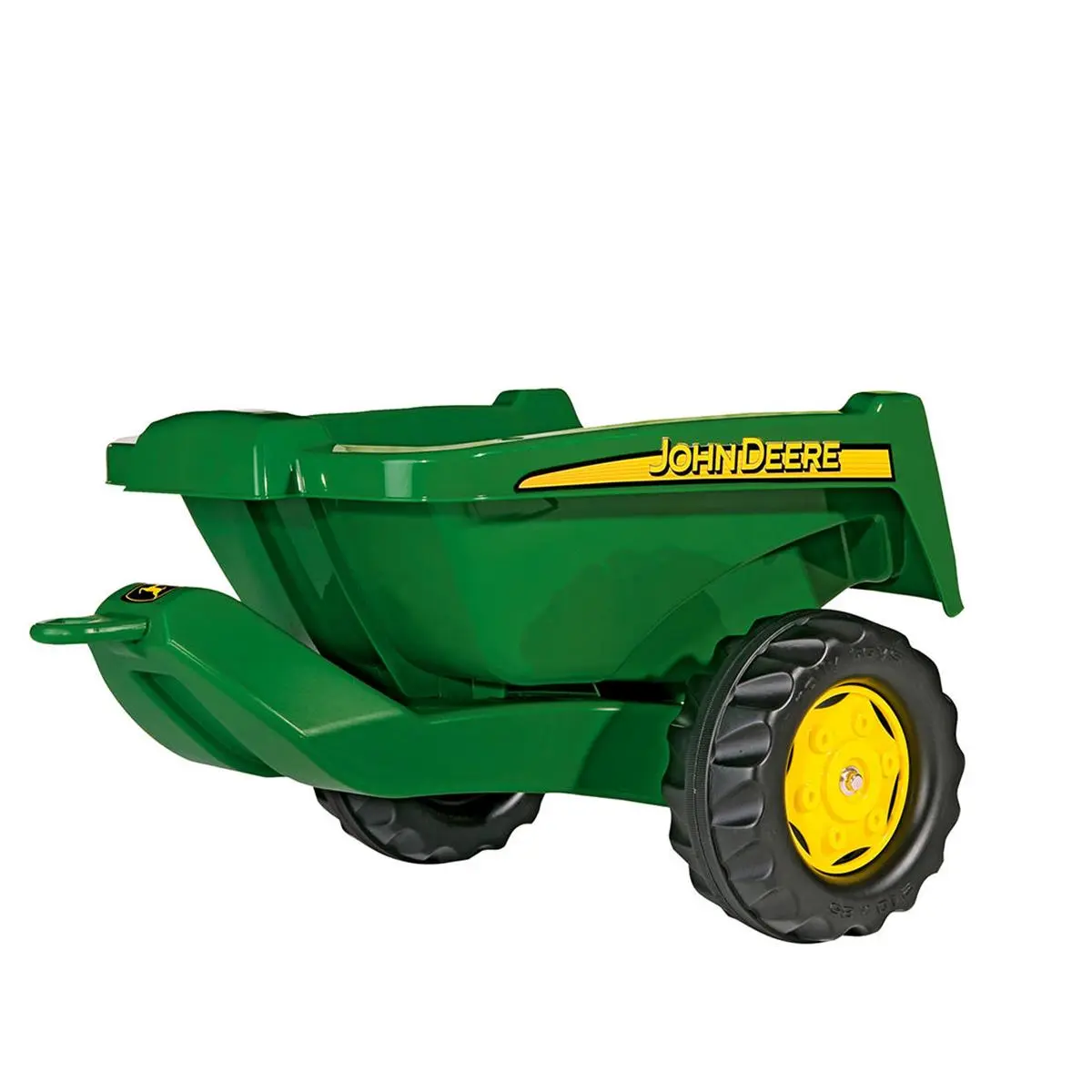 John Deere Tipper Trailer for Kids 3+, Durable High Impact Blow Molded Resin Body with Rear Tipping Action, Oversize Tires for Playtime Fun, 56 x 46.5 x 34 cm, 3 Years +, 7 Lbs