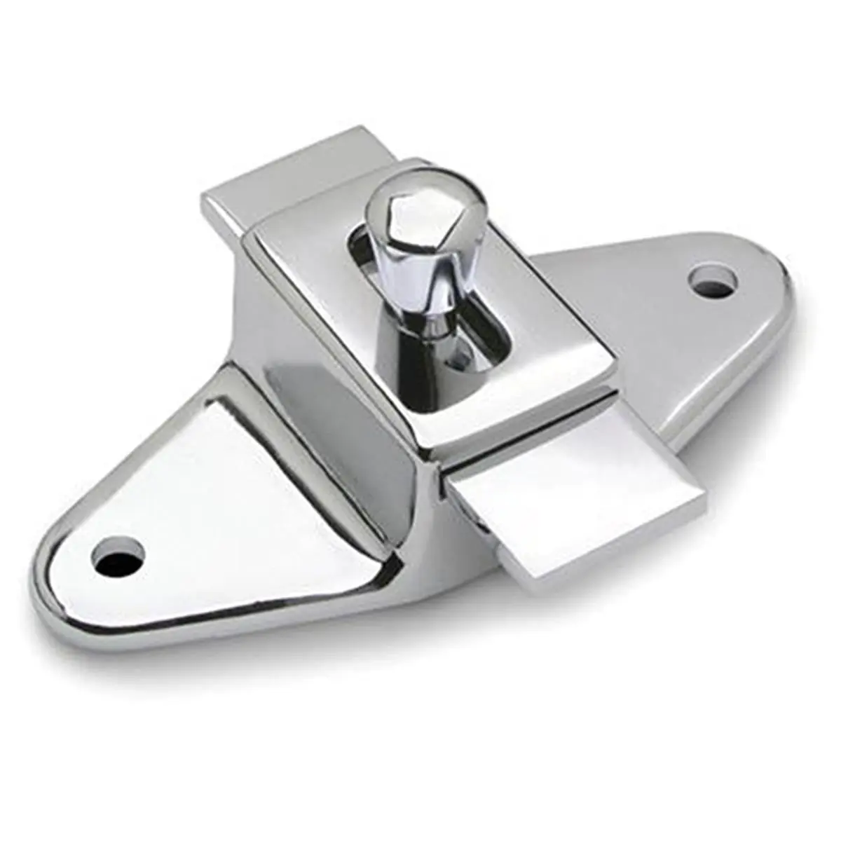 212 MAIN Jacknob 5400 Slide Latch Pull, Polished Chrome, Chrome Finish, with Drilled Holes