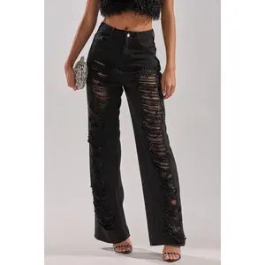 CLARA DISTRESSED DENIM