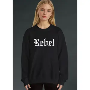 Rebel Sweatshirt Gothic Sweater