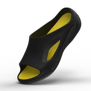 VKTRY Recovery Slides for Men and Women - Carbon Fiber Plate, Athletic Sandals for Faster Recovery, Arch Support, Cushioning, Stability and Daily Comfort Wear