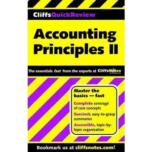USED-Cliffsquickreview Accounting Principles II by Minbiole, Elizabeth A. (Paperback)