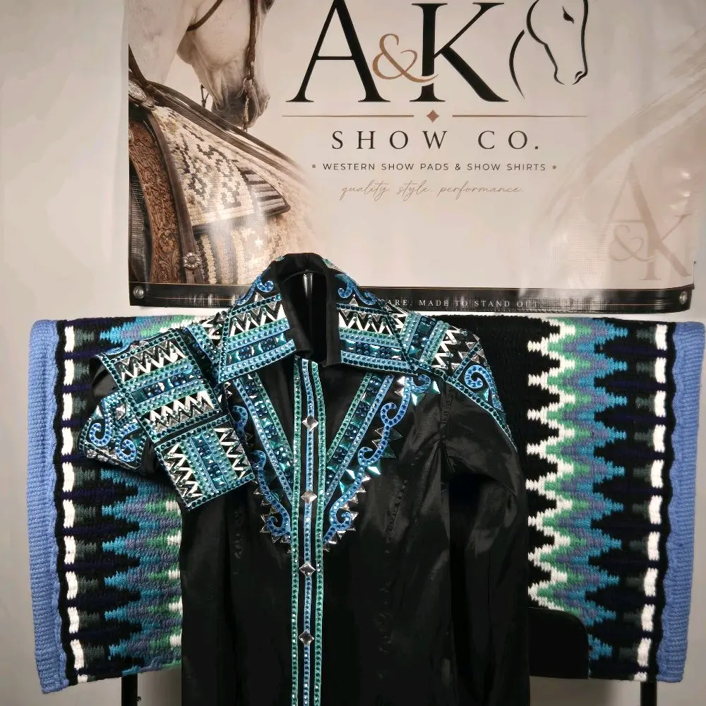 Womens Western Horse show shirt