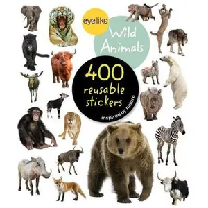 Eyelike Stickers: Wild Animals -- Workman Publishing, Paperback