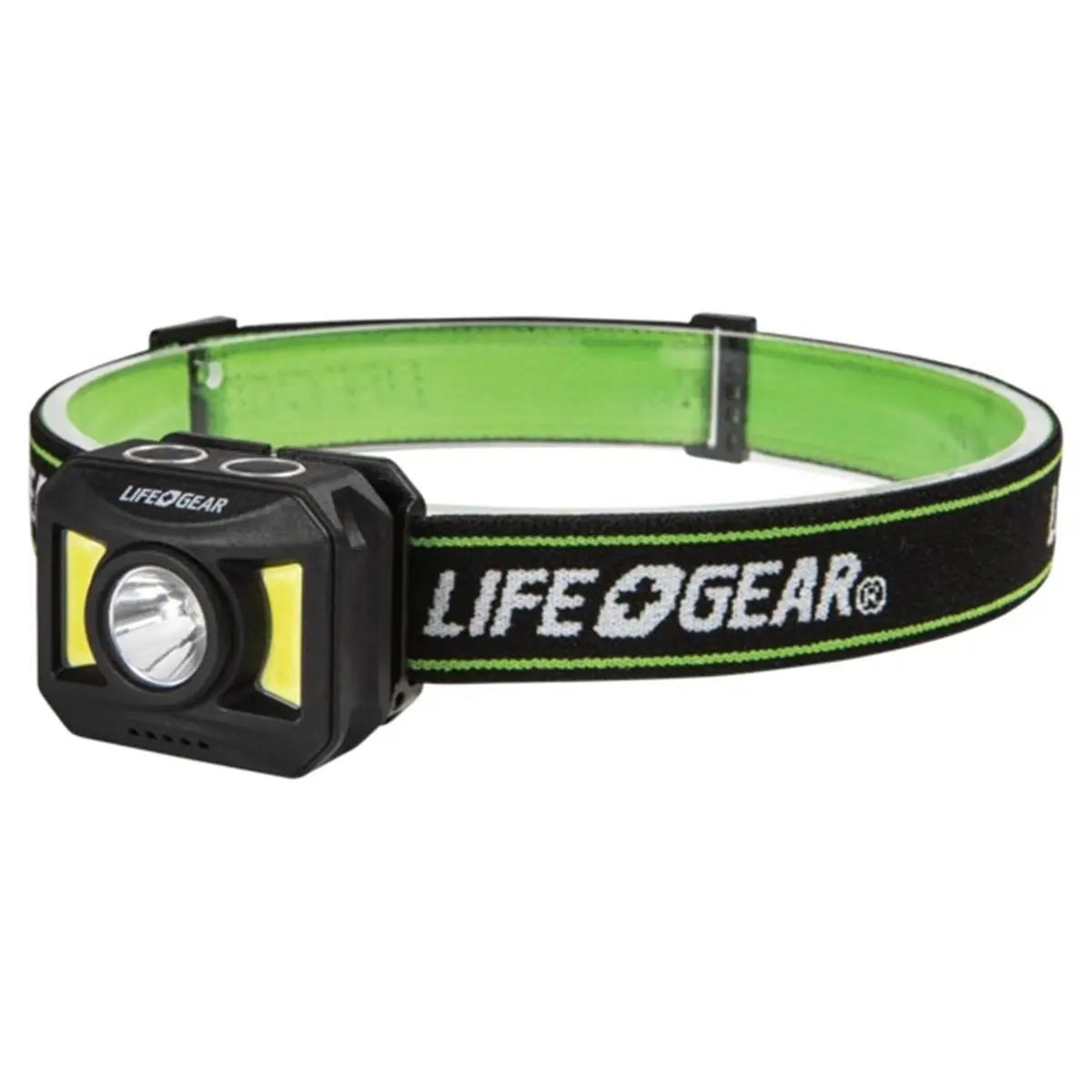 212 MAIN Rechargeable LED Headlamp, Lightweight and Weather-Resistant with Dual-COB Floodlight Modes, Flood + Spot, and Red Night Vision, Headband, Battery, Compact, 850 Mah, Led Lights, Charging Cable, Usb Charge, 0.64 Lbs, 4 Light Modes, Adjustable-Angl