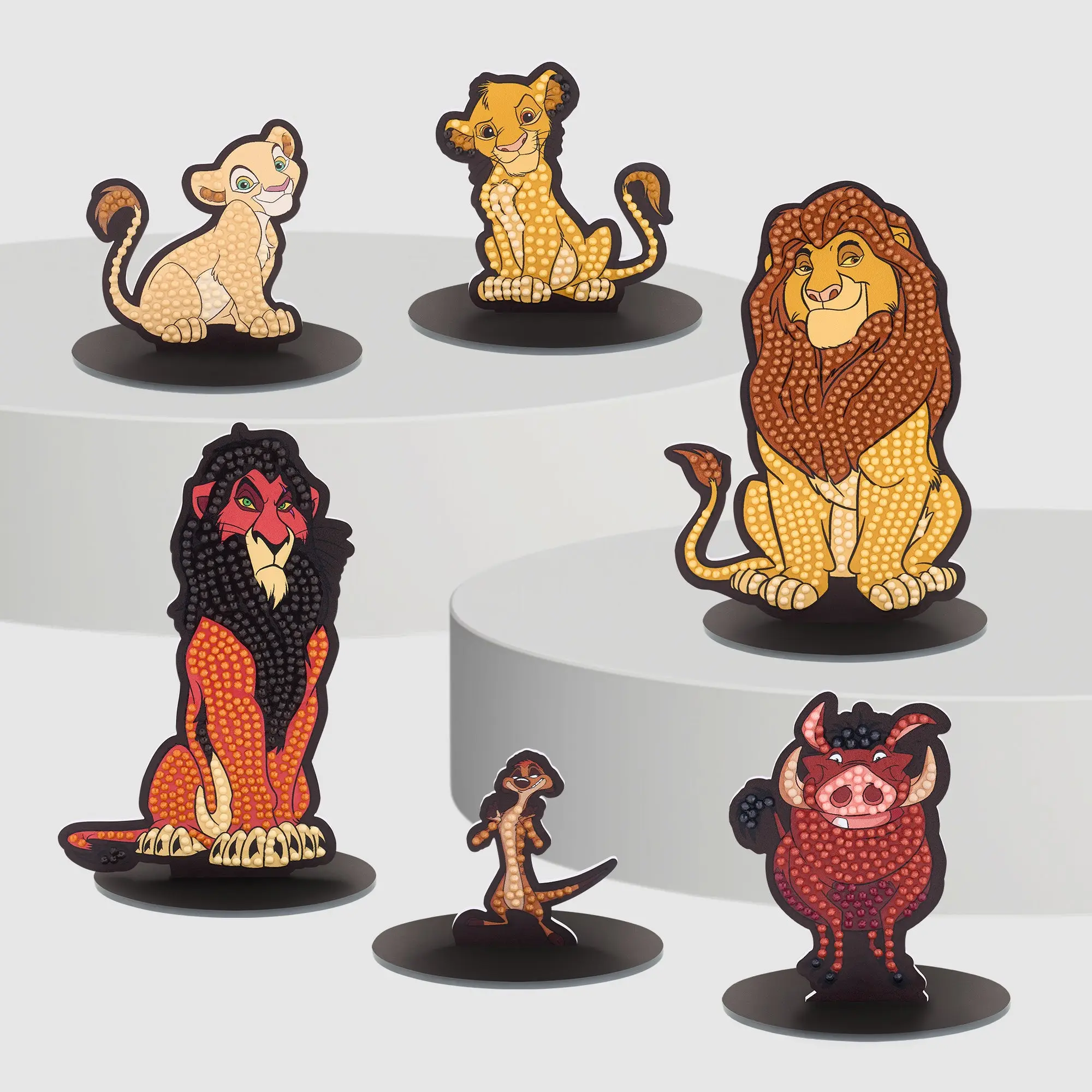 Diamond Art Club® The Lion King™ Sparkle Pals™ Complete Set Diamond Painting Kit