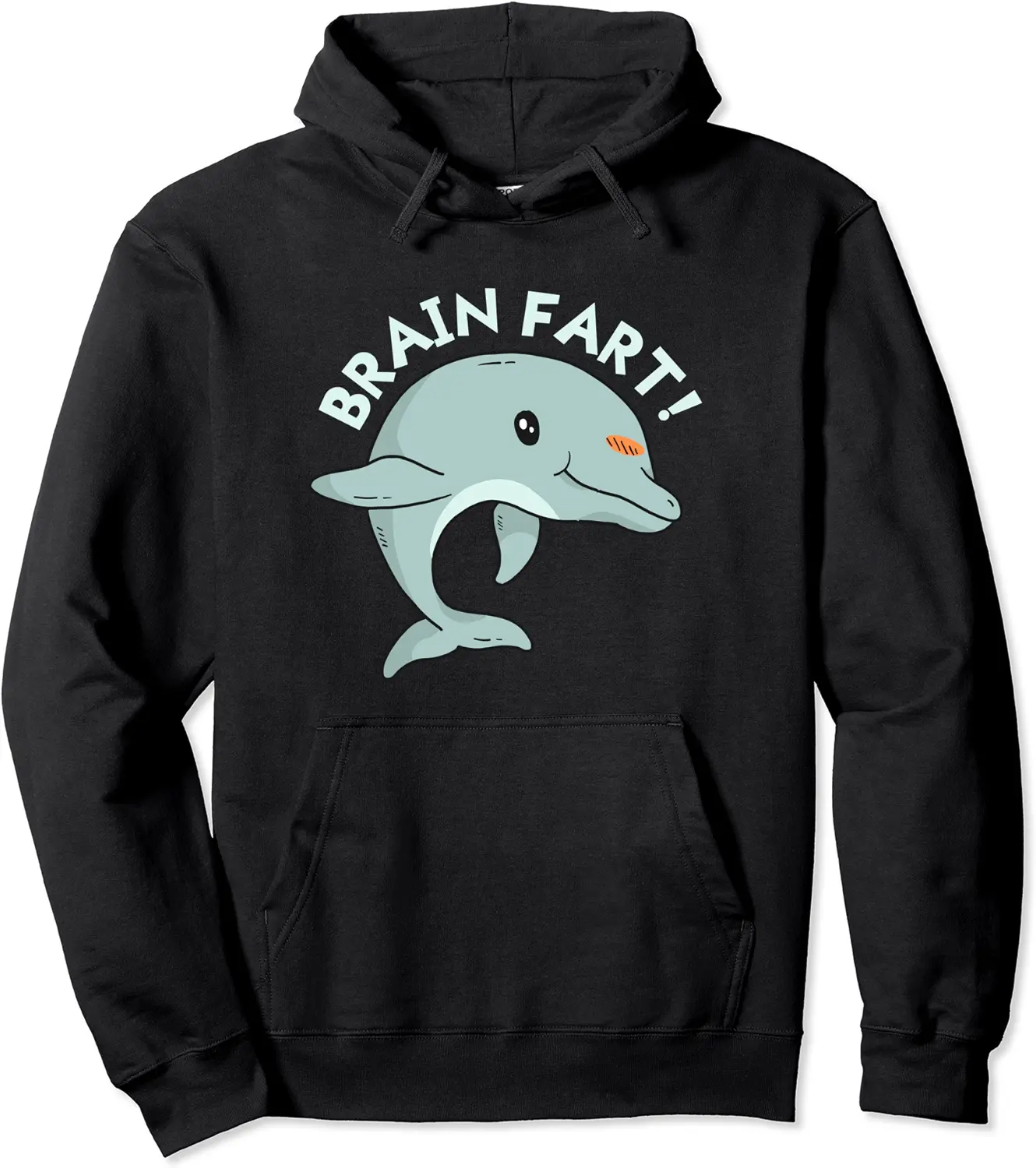 Brain Fart Dolphins For A Dolphin Lover Pullover Hoodie - Alizejaqua Shop 22B0B2MWVM1L