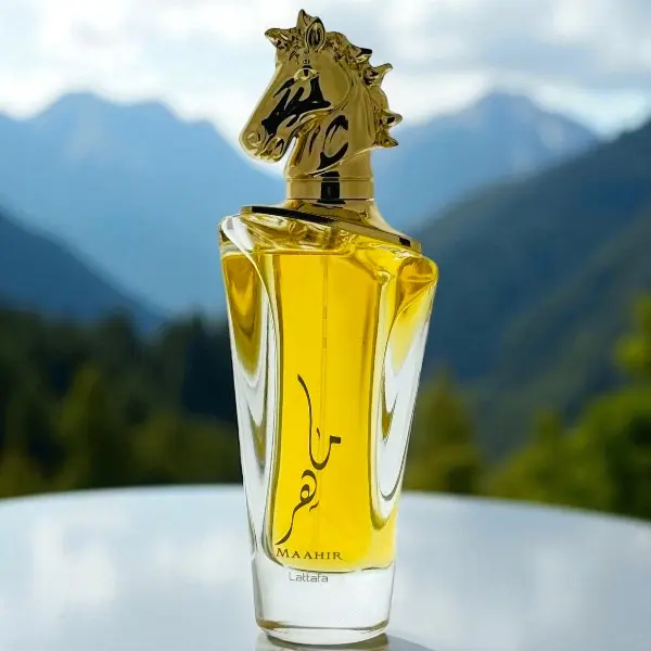 Lattafa Maahir Unisex Eau de Parfum Spray 3.4 Ounce Classic Fragrance with Red Berries & Sandalwood Notes for Everyday Use