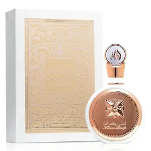 Fakhar Eau De Parfum Spray By Lattafa for Women 100ml - Luxurious Fragrance with Rose Gold Accents