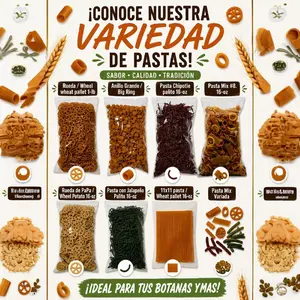 Pasta fritura de rueda (Wheel Snack Pellets – Wheat Frying Pellets (16 oz