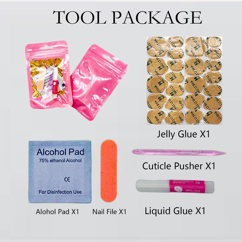 Tropic punch collections SWEET ANGEL 100% Handmade 3D Press-on Nails | Reusable | Long-Lasting | Salon-Quality 10PCS | Gel fake Nails