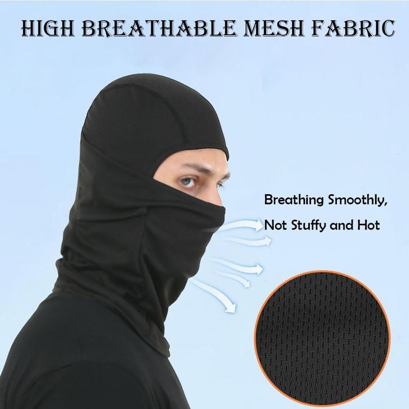 Ski Mask for Men Balaclava Face Mask Women Summer Shiesty Mask Full Head Cover for Motorcycle Helmet Football Sun Protection fask