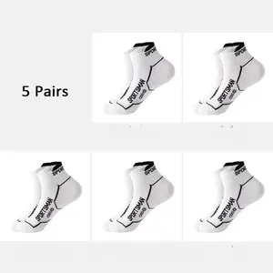 5Pairs/Men's Cotton Socks Summer Men's Breathable Sports Socks Ankle Socks Casual Thin Style Outdoor Running Socks