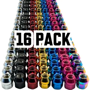 M10x1.25 Spline Open End ATV UTV Lug Nuts for Bombardier Outlander Traxter Quest
