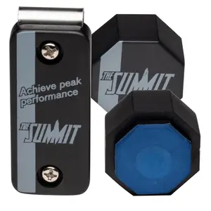 Billiards Accessories  Summit Magnetic Octagon Chalk Holder - Metal