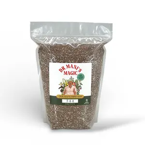 Organic Fertilizer | Crab, Kelp & Amino Acids (7‑4‑4) | Long-Lasting, Burn-Free Boost | Slow-Release Power for Steady Plant Growth
