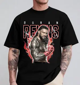 WWE ROMAN REIGNS “OTC” T-SHIRT, Vintage Wrestling Graphics Tee, For Men And Women