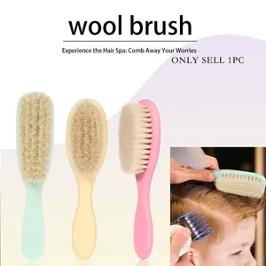 Goat Brush Hair, Hair Cleaning Brush, Shine and Texture, Hair Brush for Women Men, Soft Brush  for Thin and Fine Hair, Improve Growth, Premium Hair Brush