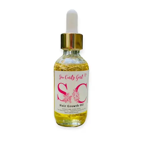 San Curly Girl Hair Growth Oil Organic Hair Car