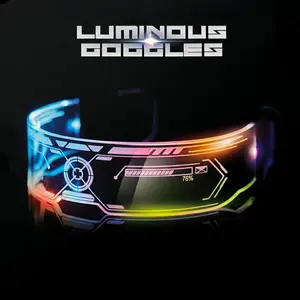 Cyberpunk LED Color Changing Light Up Costume Prop Toy summerwins