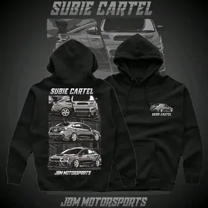 Subie JBM-Hoodie  | Car enthusiasts Apparel Sweatshirts Cotton Fabric