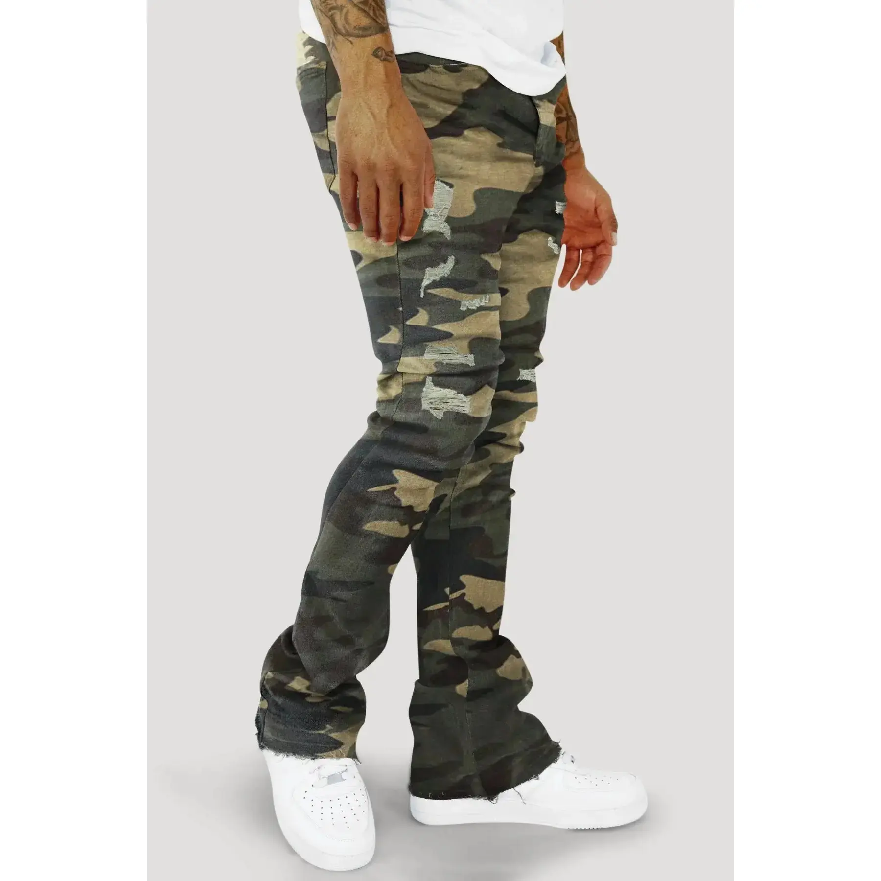 Vortex Ripped Stacked Denim (Camo) Vortex Ripped Stacked Denim (Camo)