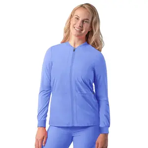 Addition Women's Bomber Zipped Jacket by Adar XXS-3XL / CEIL BLUE