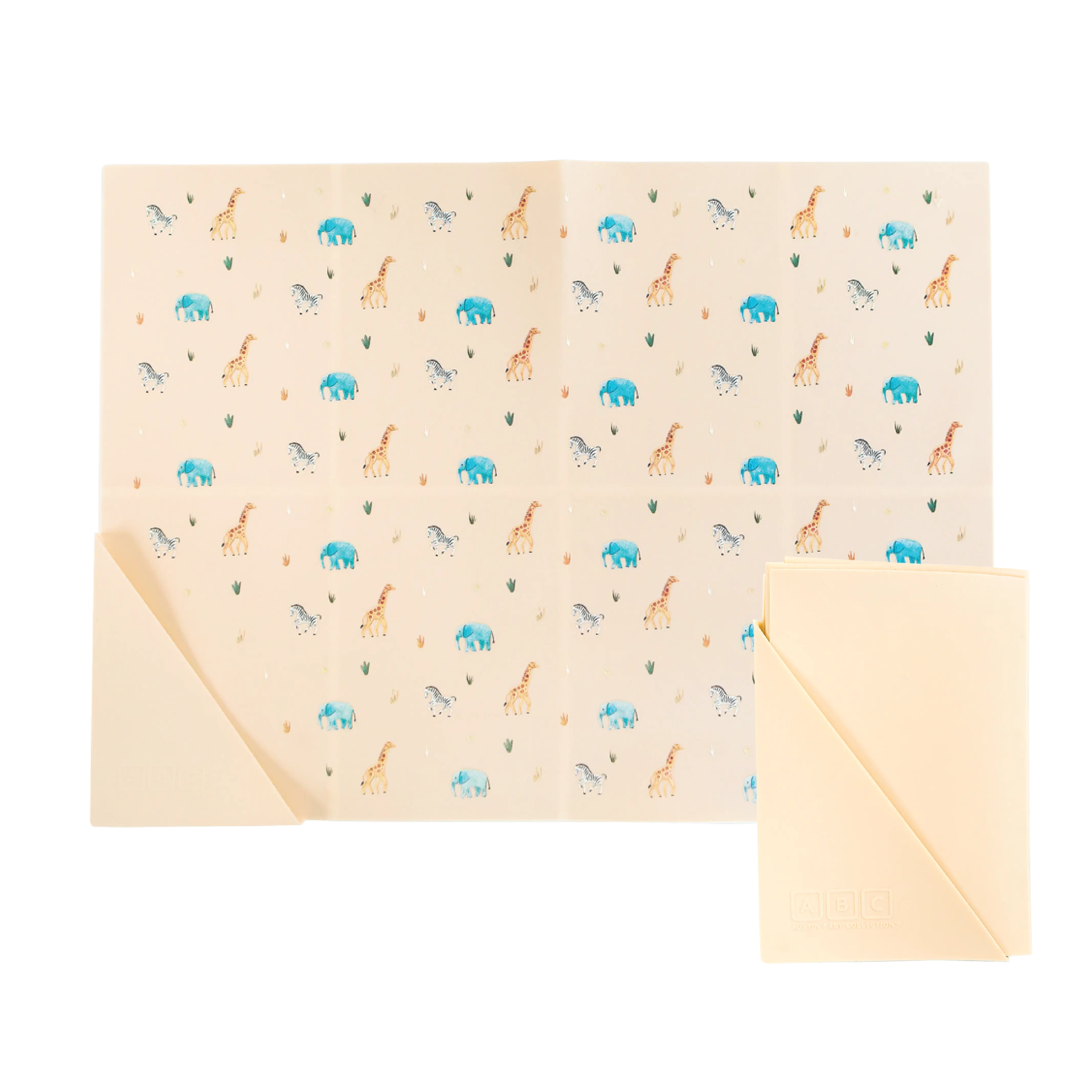 Silicone Placemat Safari Warm Cream