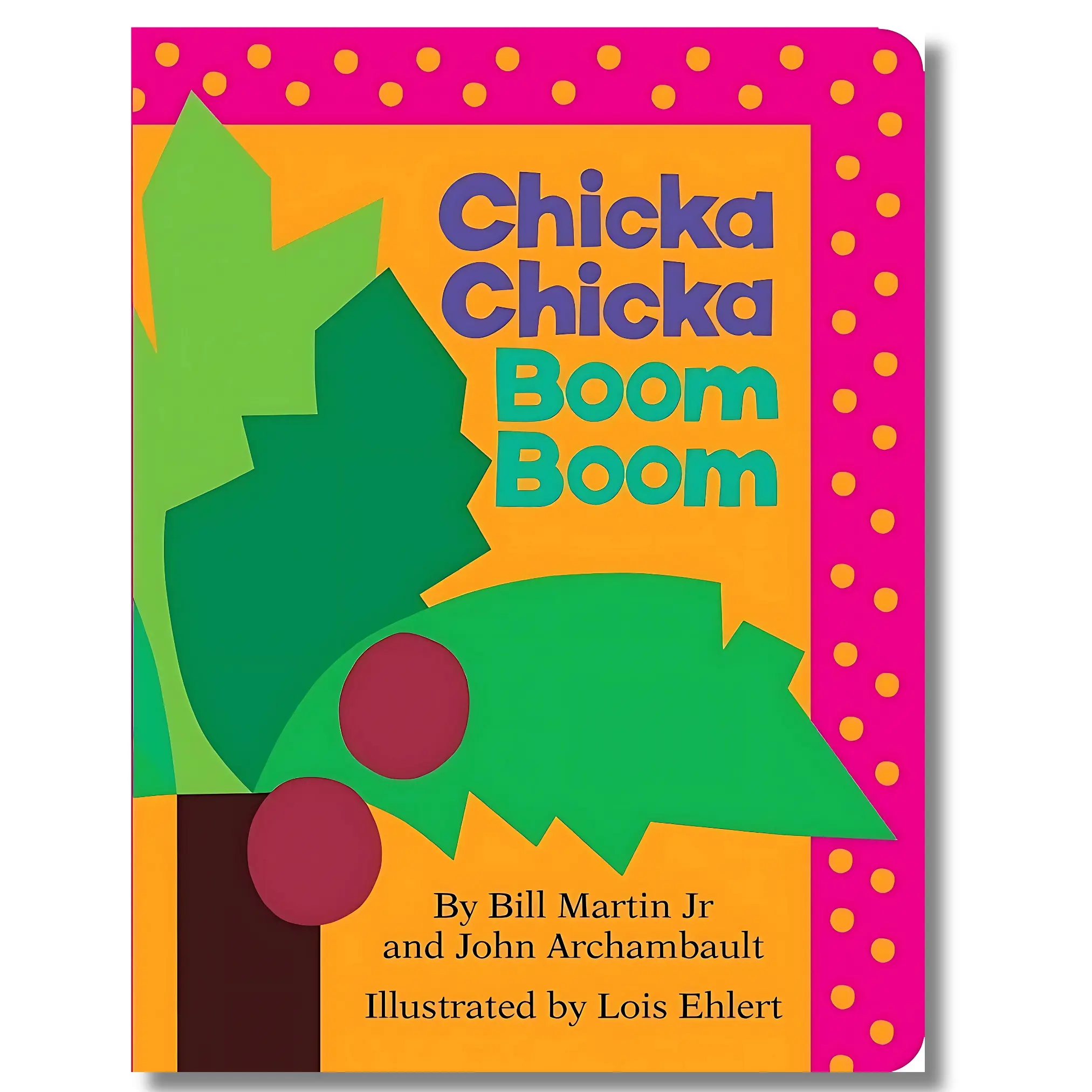 Chicka Chicka Boom Boom Enduring Classic Board Book - Children's Alphabet Book with Bold Art, Cheerful Illustrations, Rhythmic Text for Kids